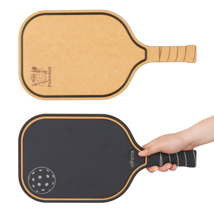 Pickleball Charcuterie Cutting Board -"Today's Menu: Pickleball"