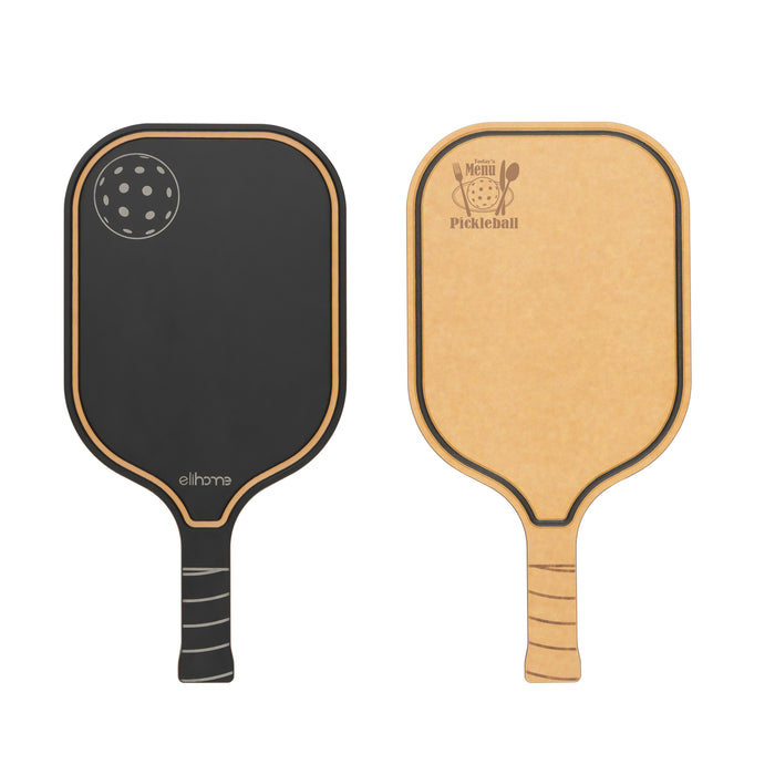 Pickleball Charcuterie Cutting Board -"Today's Menu: Pickleball"