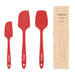 Red Silicone Spatula | 3 Piece Silicone Spatula | Elihome