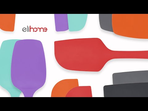 Red Silicone Spatula | 3 Piece Silicone Spatula | Elihome